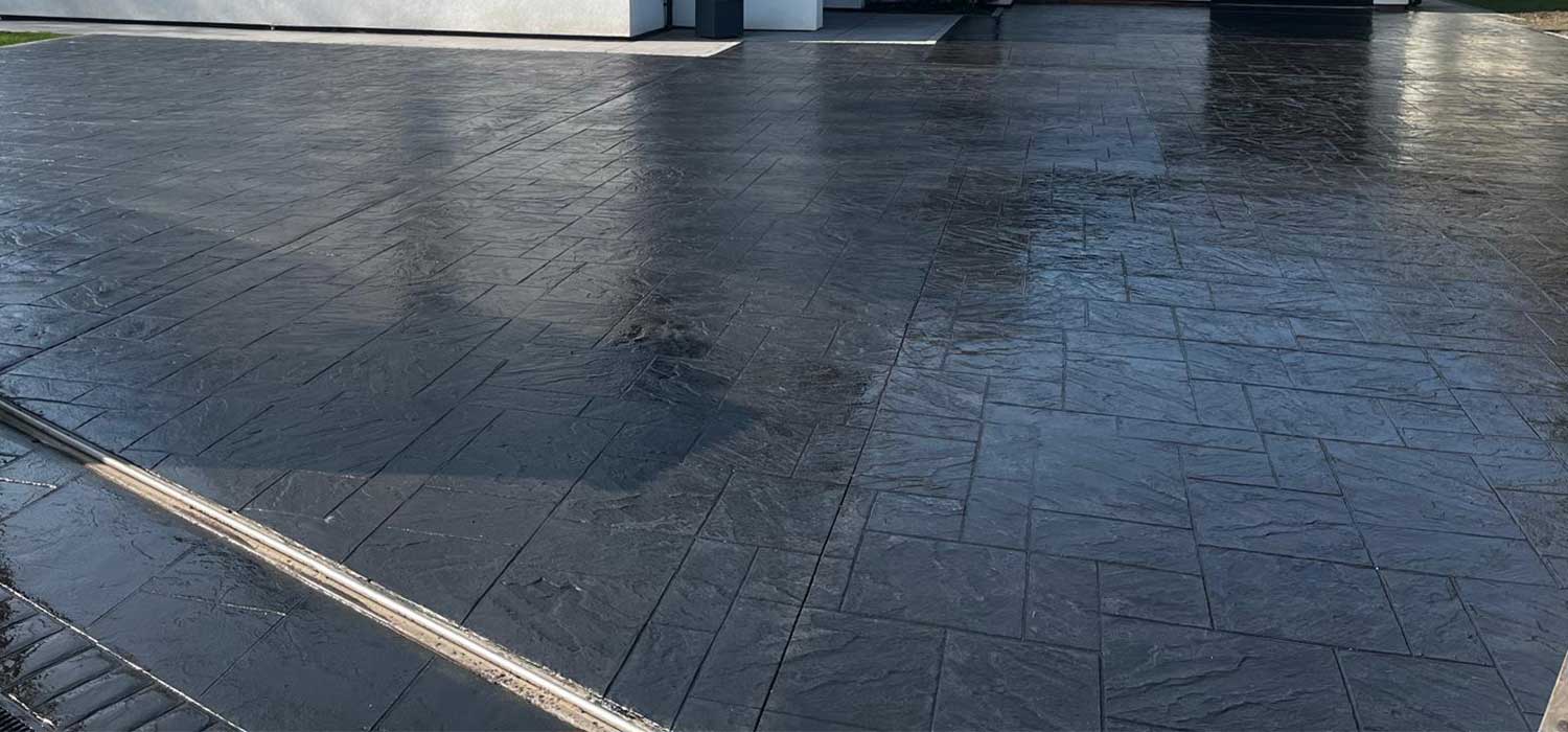 Modena Charcoal Driveway in Fullwood Park, Aigburth